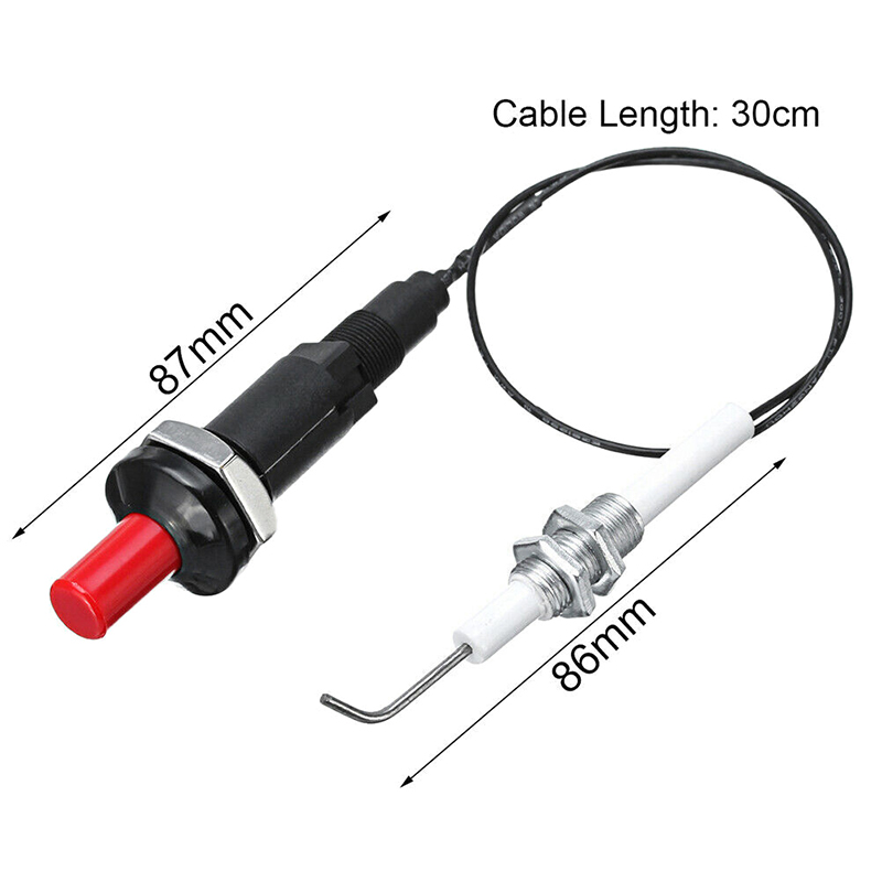 Home Cooking Appliances - Tombol tekan Piezo Ignitor dengan kabel