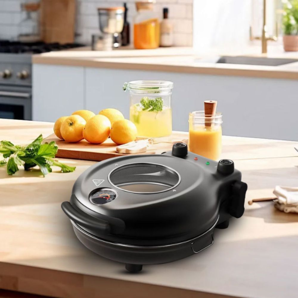 Home Cooking Electric - Pembuat Pizza Listrik Standar Rumah Tangga,