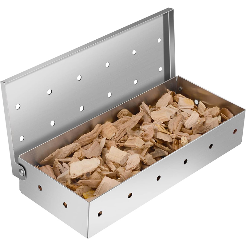 Smoker Box Wood Chip - Kotak Perokok BBQ Kotak Perokok Serpihan