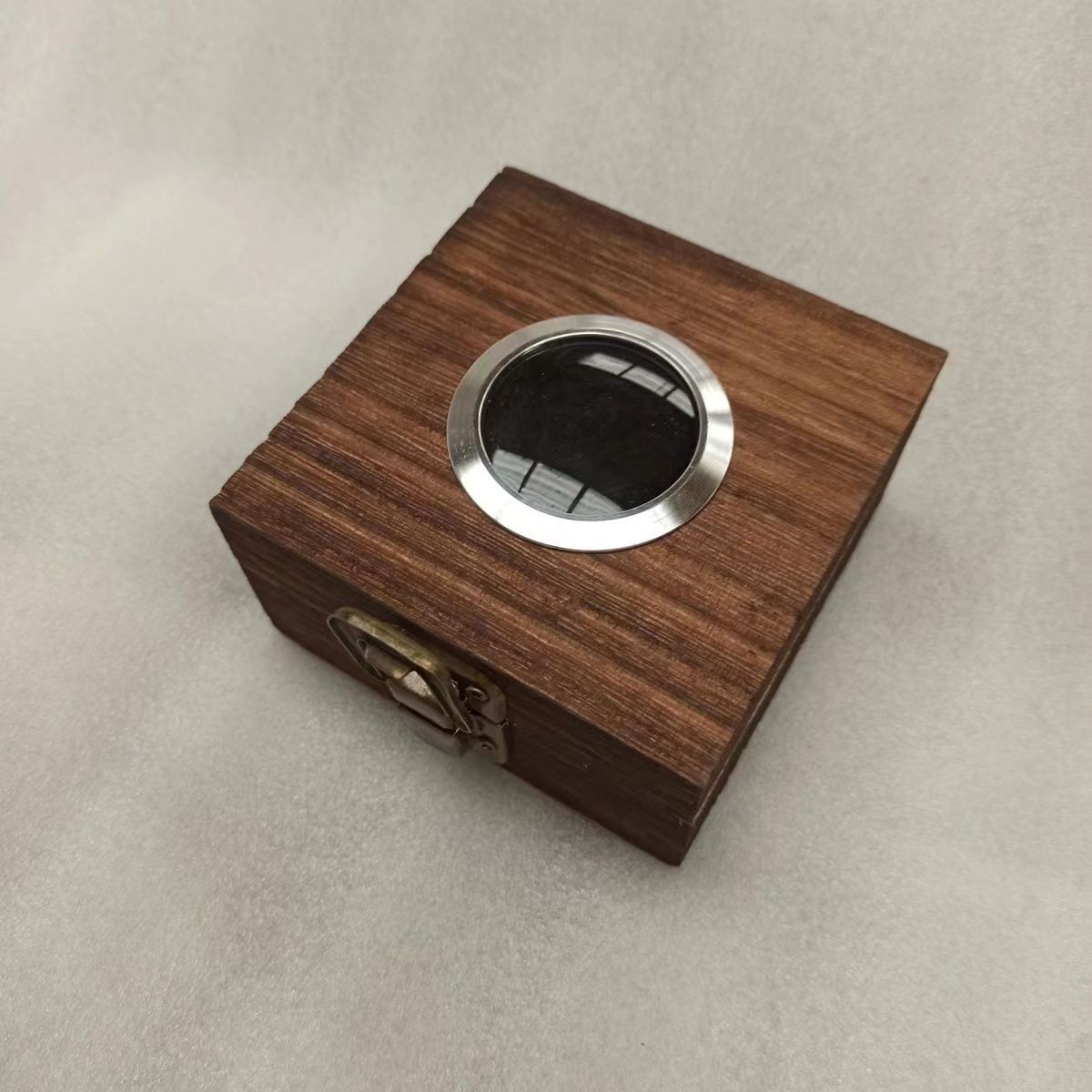 Smoker Box Wood Chip - Kotak Display pemantik kerajinan kayu Fashion
