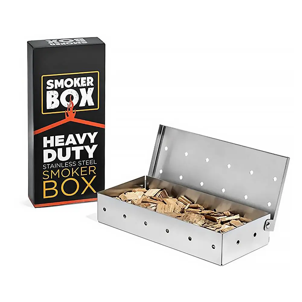 Smoker Box Wood Chip - HQ Kotak Perokok BBQ Serpihan Kayu