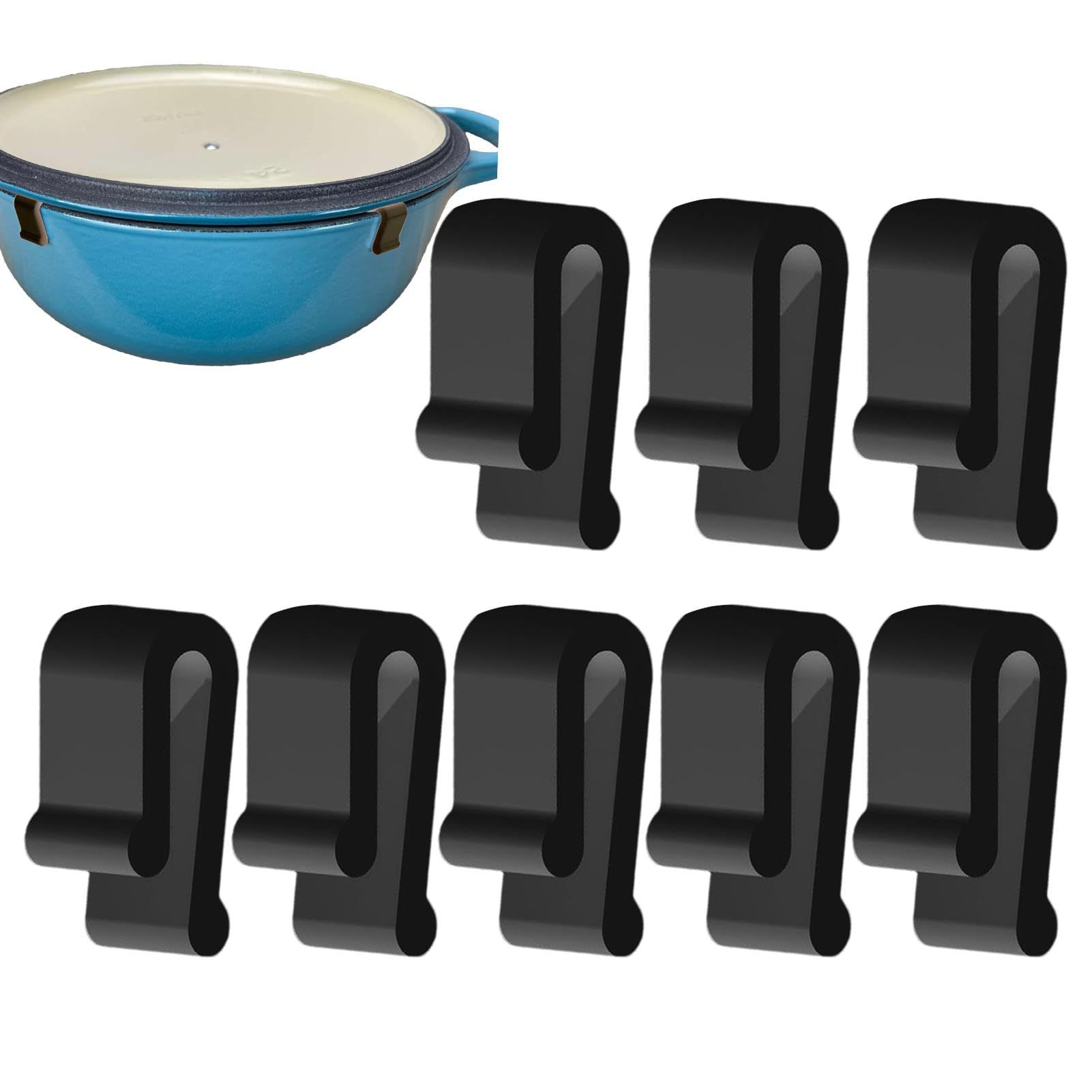 Dosa Pan Iron - Klip Pelindung Panci Belanda Silikon Food