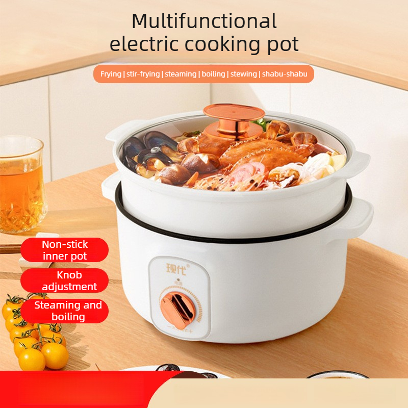 Home Cooking Electric - Panci Listrik Mini Multifungsi Portabel untuk
