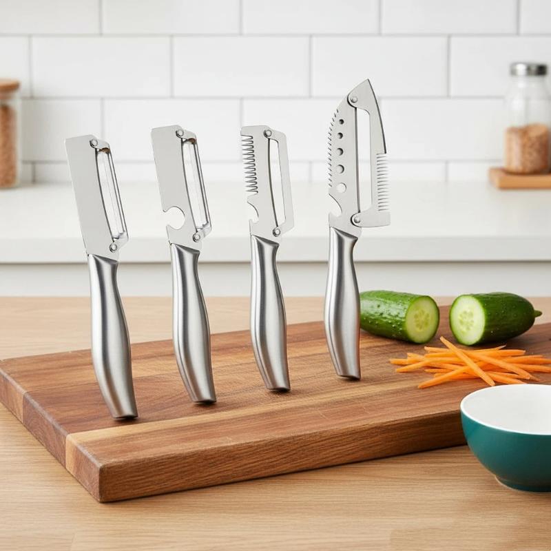 Dosa Pan Iron - Pengupas Sayuran 5 in 1 Gagang