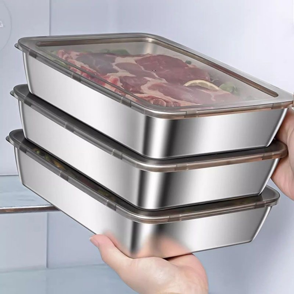 Home Cooking Food - Nampan Sajian Stainless Steel Food Grade