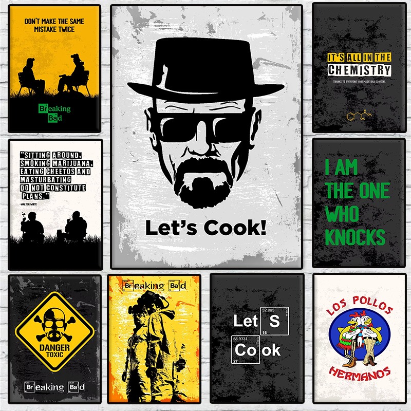 Home Cooking Show - Poster Acara TV Klasik Breaking Bad