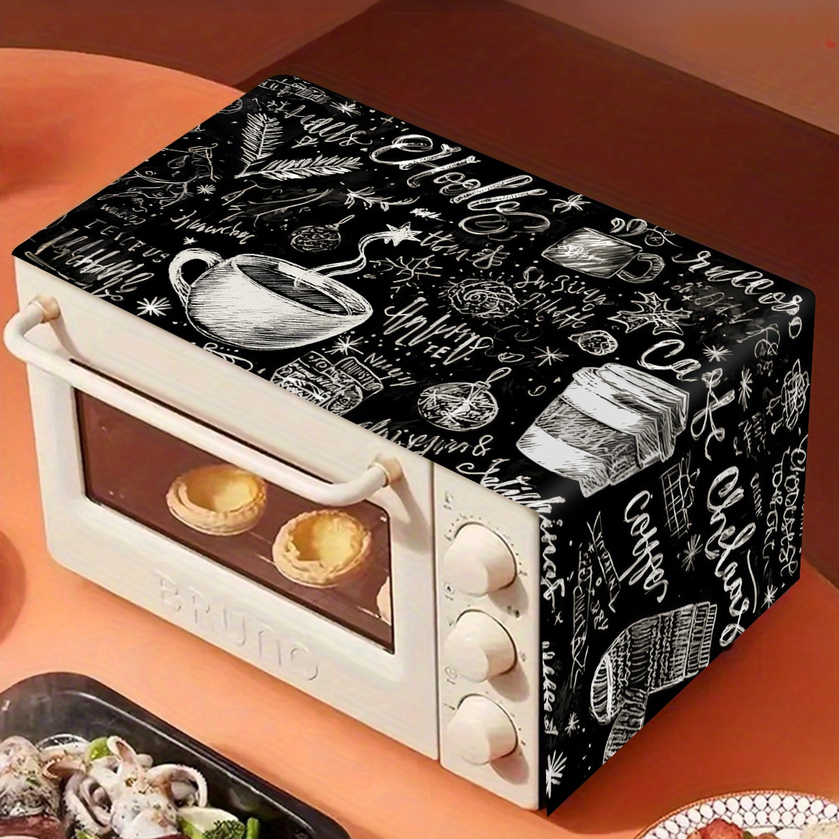 Penutup Debu Microwave Poliest - Home Cooking Appliances ulasan dan harga