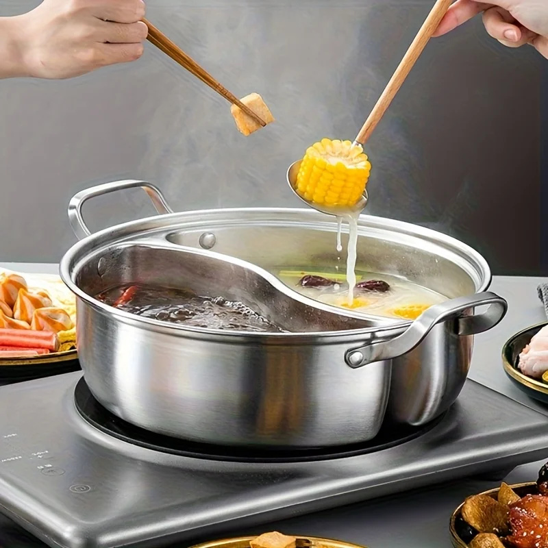 Panci Sup Stainless Steel 304  - Home Cooking Chinese ulasan dan harga
