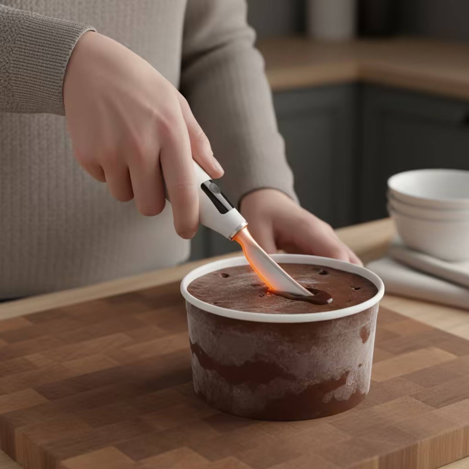 Alat Pengambil Es Krim Elektri - Home Cooking Electric ulasan dan harga