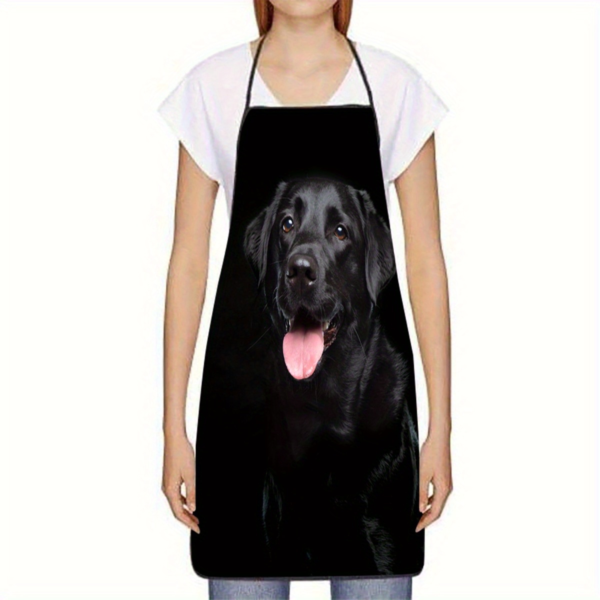 1 Celemek Motif Anjing Labrado - Home Cooking Dog Food ulasan dan harga