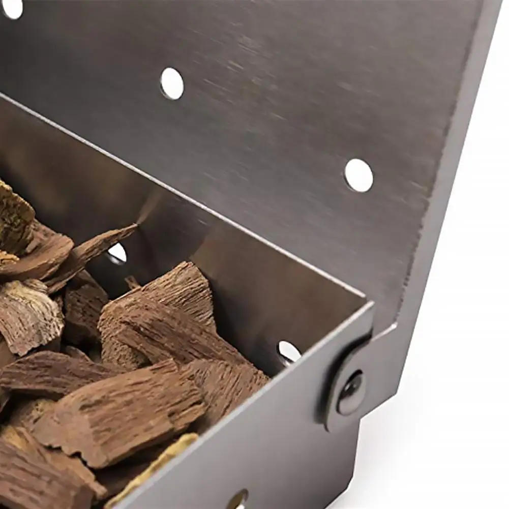 HQ Kotak Perokok BBQ Serpihan  - Smoker Box Wood Chip ulasan dan harga