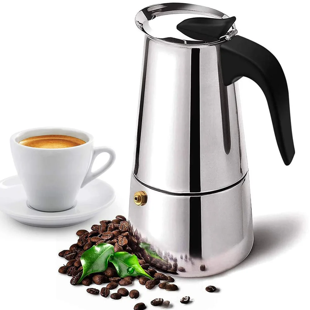 Pembuat Kopi Moka Baja Tahan K - Home Cooking Appliances ulasan dan harga