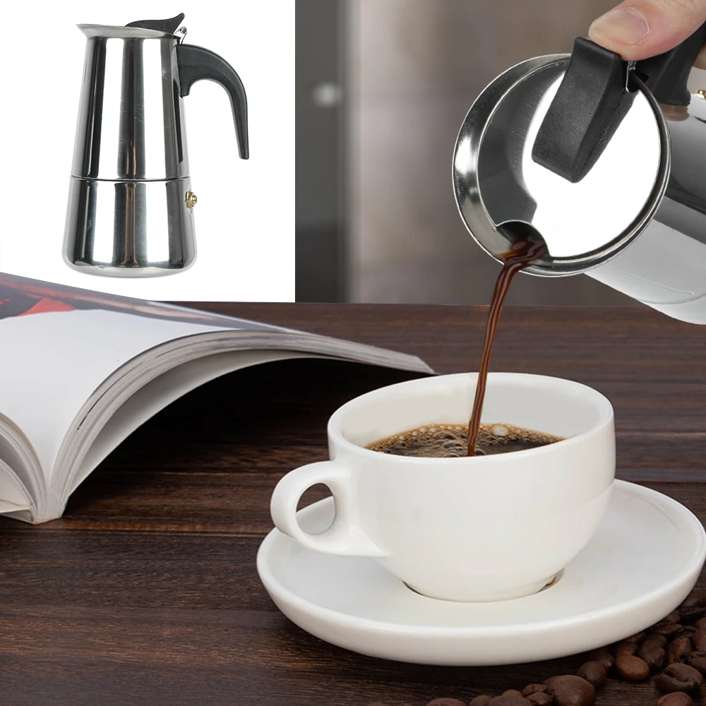 Pembuat Kopi Moka Baja Tahan K - Home Cooking Appliances ulasan dan harga