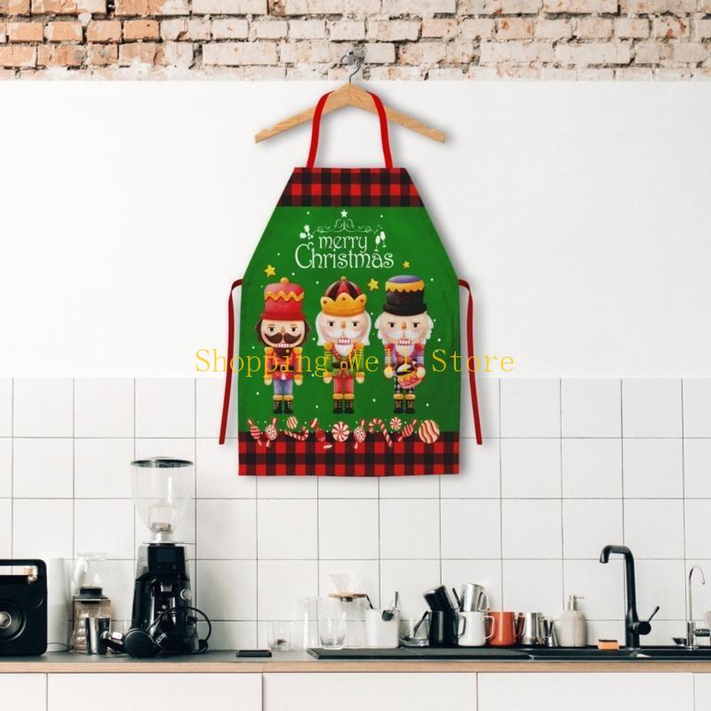 Kx4b Festive Christmas Apron U - Home Cooking Show ulasan dan harga