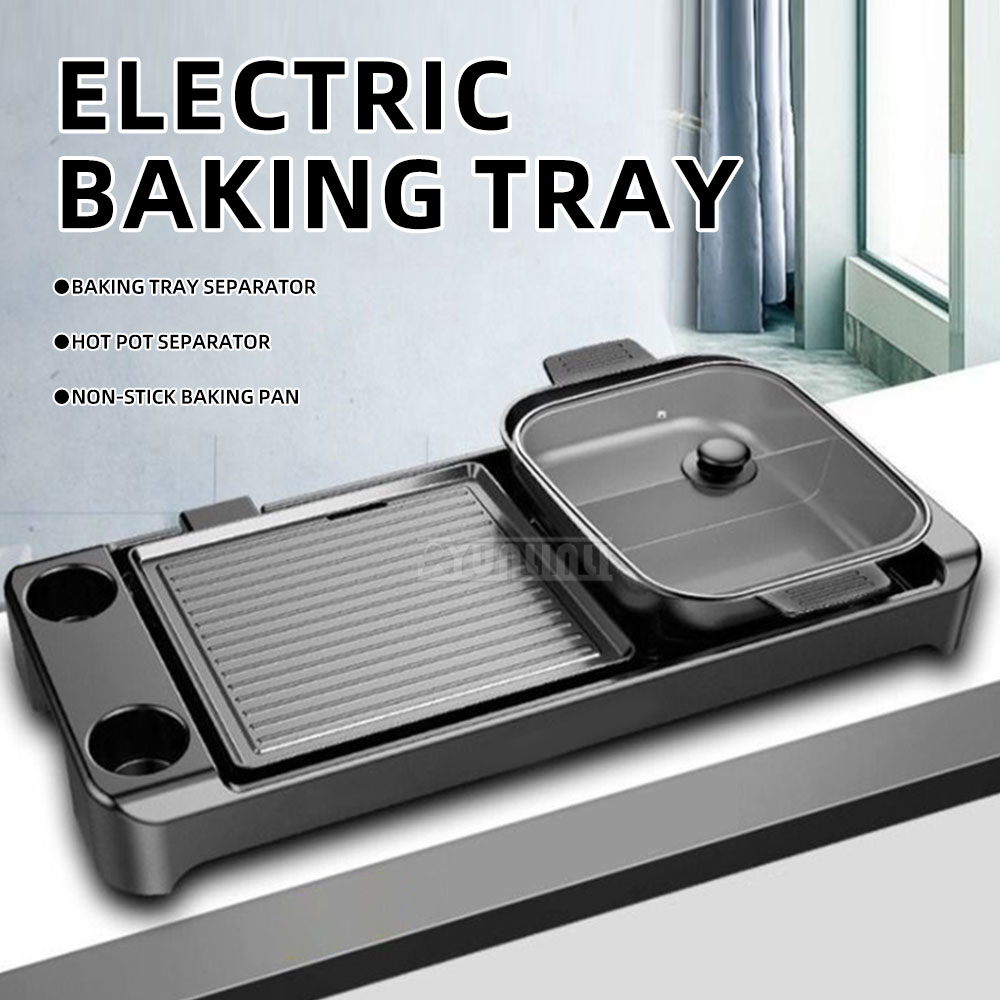 Kompor Hotpot Barbekyu Elektri - Home Cooking Electric ulasan dan harga