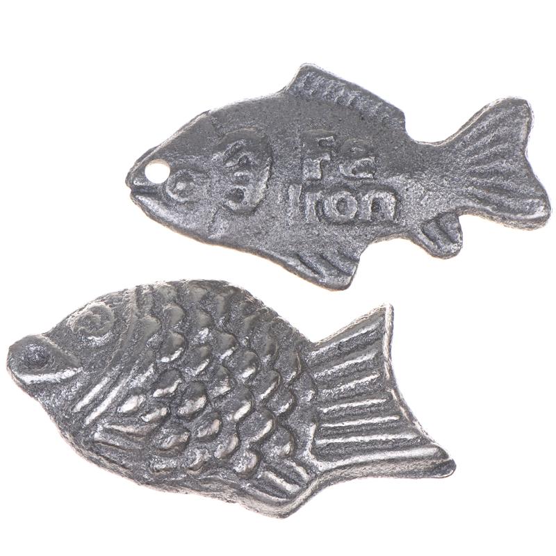 ● 2 Buah Ikan Besi Sumber Besi - Dosa Pan Iron ulasan dan harga
