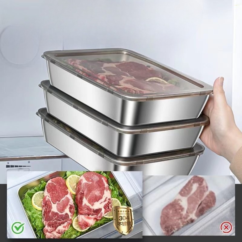 Nampan Sajian Stainless Steel  - Home Cooking Food ulasan dan harga