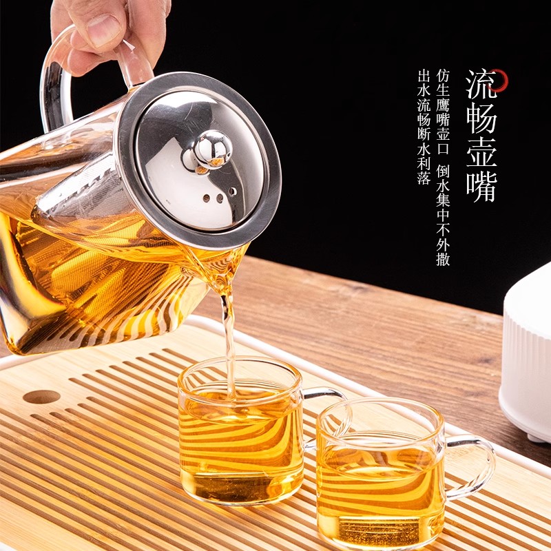 Teko Kaca dengan Infuser Set T - Home Cooking Appliances ulasan dan harga