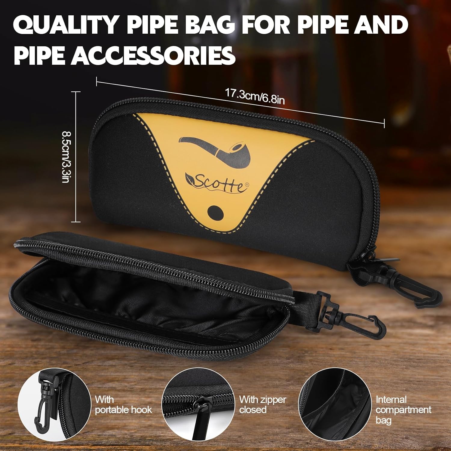 Pipa Tembakau Buatan Tangan da - Smoker Box Wood Chip ulasan dan harga