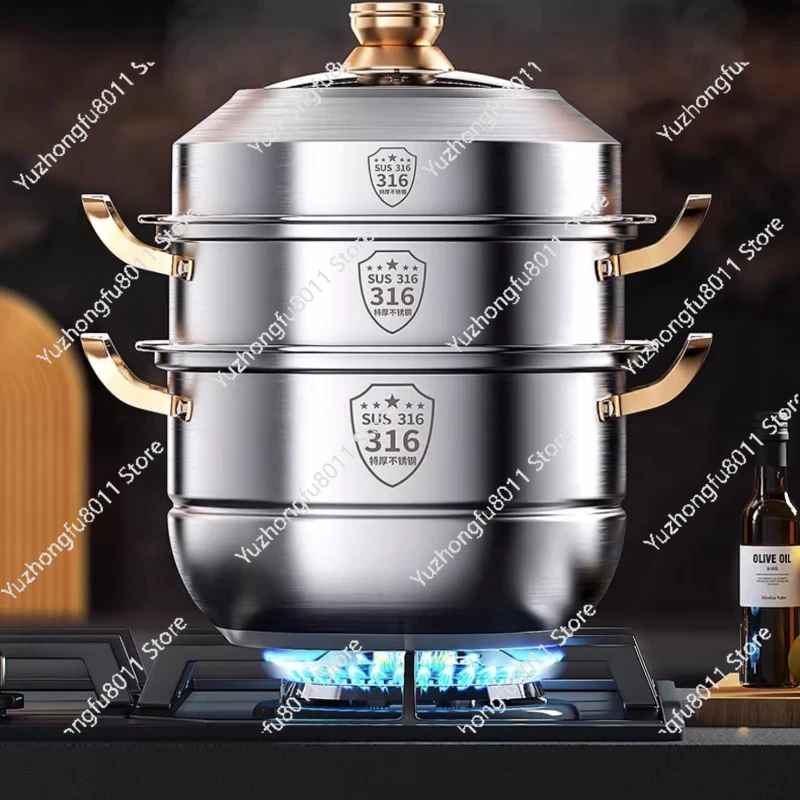 Panci Uap Stainless Steel 316  - Home Cooking Appliances ulasan dan harga