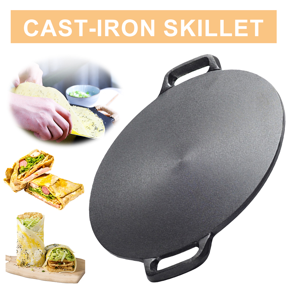 Wajan Panggang BBQ Diameter 10 - Dosa Pan Iron ulasan dan harga