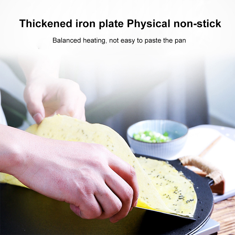 Wajan Panggang BBQ Diameter 10 - Dosa Pan Iron ulasan dan harga