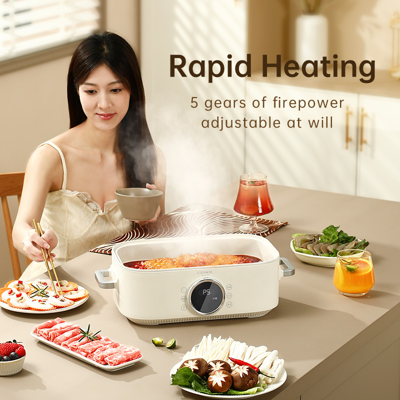 Pengukus Makanan Elektrik 3-in - Home Cooking Electric ulasan dan harga