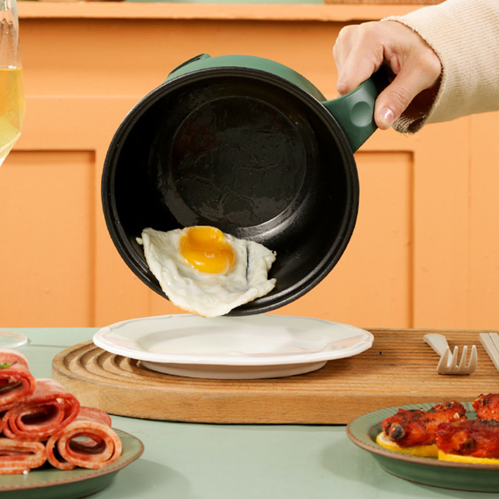 Panci Masak Listrik 1.5L 600W  - Home Cooking Electric ulasan dan harga